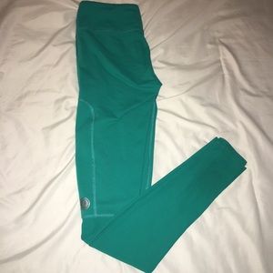 Pure Barre Teal Leggings
